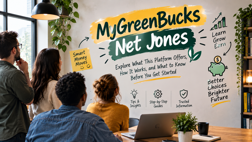 MyGreenBucks Net Jones